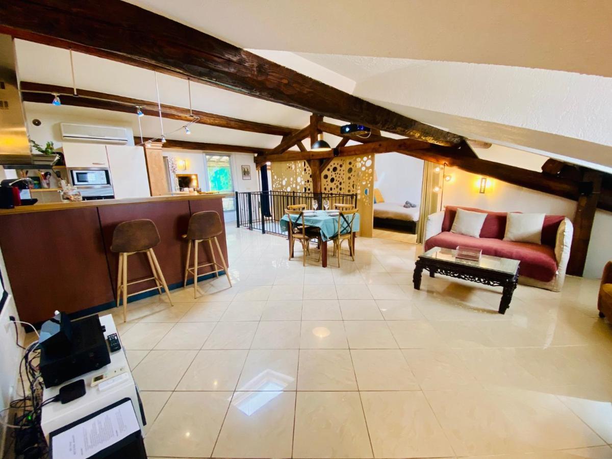 Apartamento "Gigi" Superbe Loft En Plein Coeur De Sete - Terrasse Exterior foto